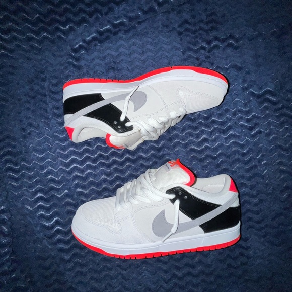 Nike sb dunk low infared orange label - Picture 3 of 11